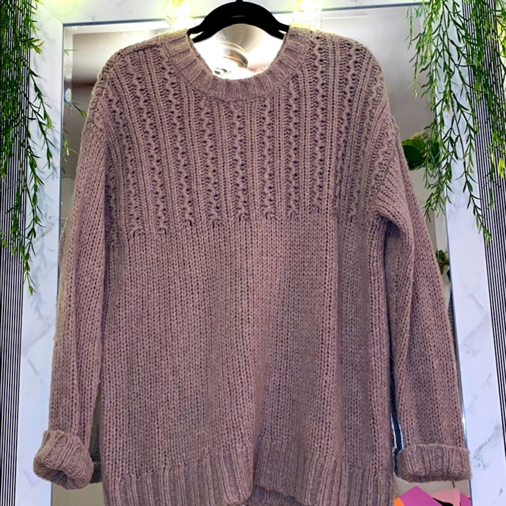 Open Back Sweater